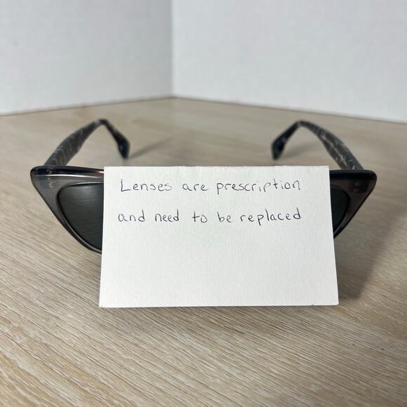 State Maud Mermaid Stargaze Sunglasses Gray Translucent FRAMES ONLY 53-18-140 main image 14